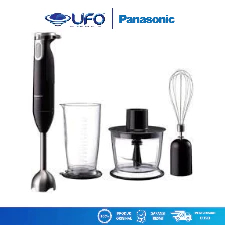 Panasonic Hand Blender 4 Aksesoris Pelumat Alat Dapur MPASI Electric 600 Watt MXSS1BSR