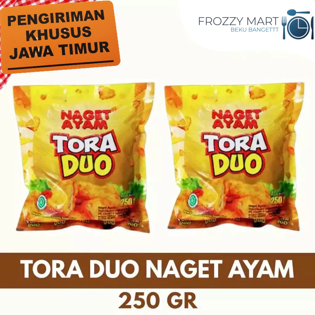 

TORA DUO Nugget Ayam 250gr | Nugget Frozen Renyah & Gurih