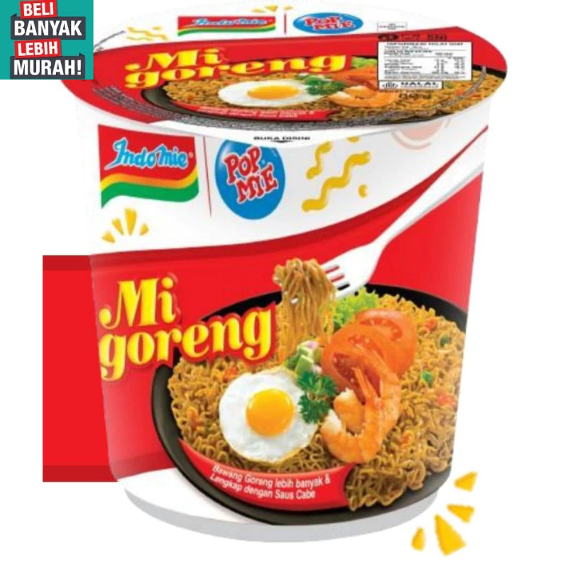 

POP MIE INDOMIE GORENG/SPESIAL 80 GR [ CUP ] ( BELI BANYAK LEBIH MURAH ) xx