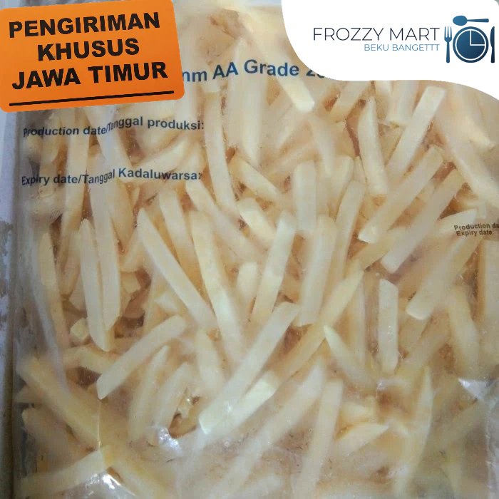 

Aviko Kentang Straight Cut 9 mm 2.5kg | Potongan Kentang Tebal dan Pas