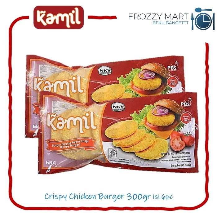 

Kamil Chicken Crispy Burger Isi 6