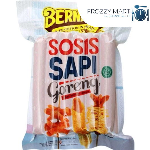 

Bernardi Sosis Sapi Goreng – 500gr (Isi 12 pcs)
