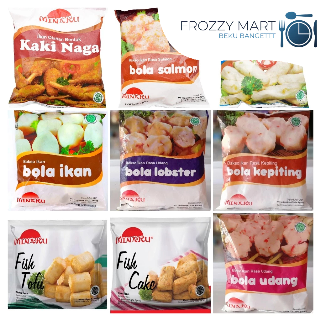 

Minaku Seafood – Kaki Naga, Otak-Otak Ikan, Scallop, Bola Ikan, Bola Kepiting