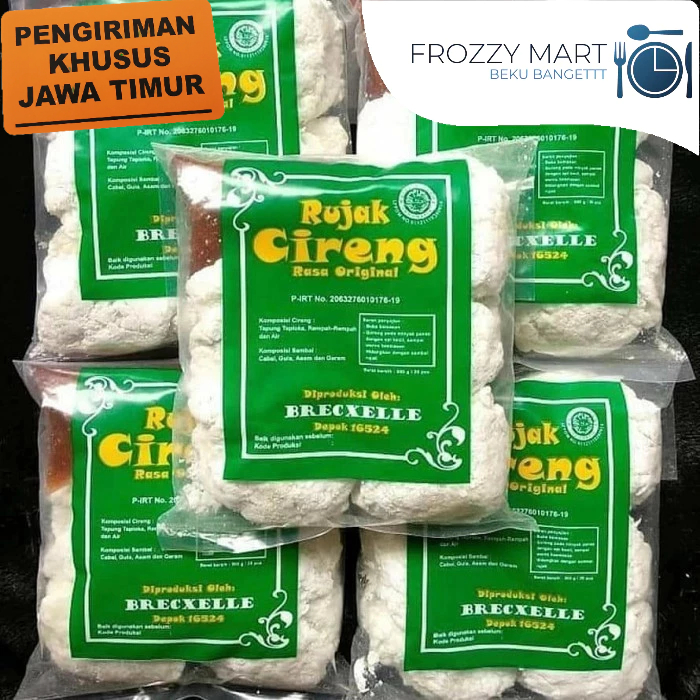 

Cireng Rujak Brecxelle Original | Frozen Food Delight 400 gr