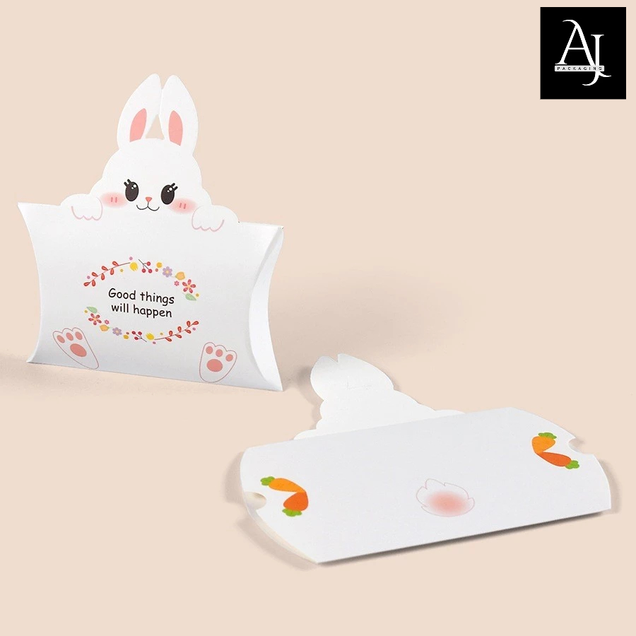 

[Satuan] Box kado mini permen cookies gift souvenir ultah model pillow/ Box pillow gift ultah anak/ Gift box mini edisi Paskah