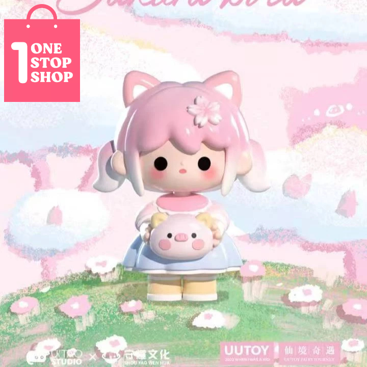 Uutoy Wonderland Adventure Mini Blind Box Figure Koleksi