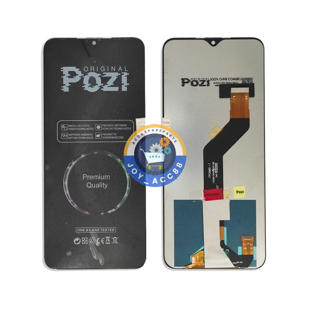 LCD FULLSET INFINIX HOT 10 PLAY | HOT 11 PLAY | X688 | X688B ORI POZI