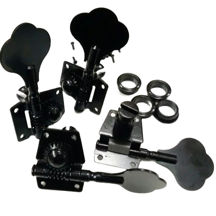 Dryer Guitar Jazz Bass 4 String Set Black / Machine Head Gitar