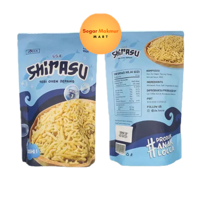 

(SMM) Locca Teri Oven Jepang Shirasu 80GR (4x20) Ready To Eat