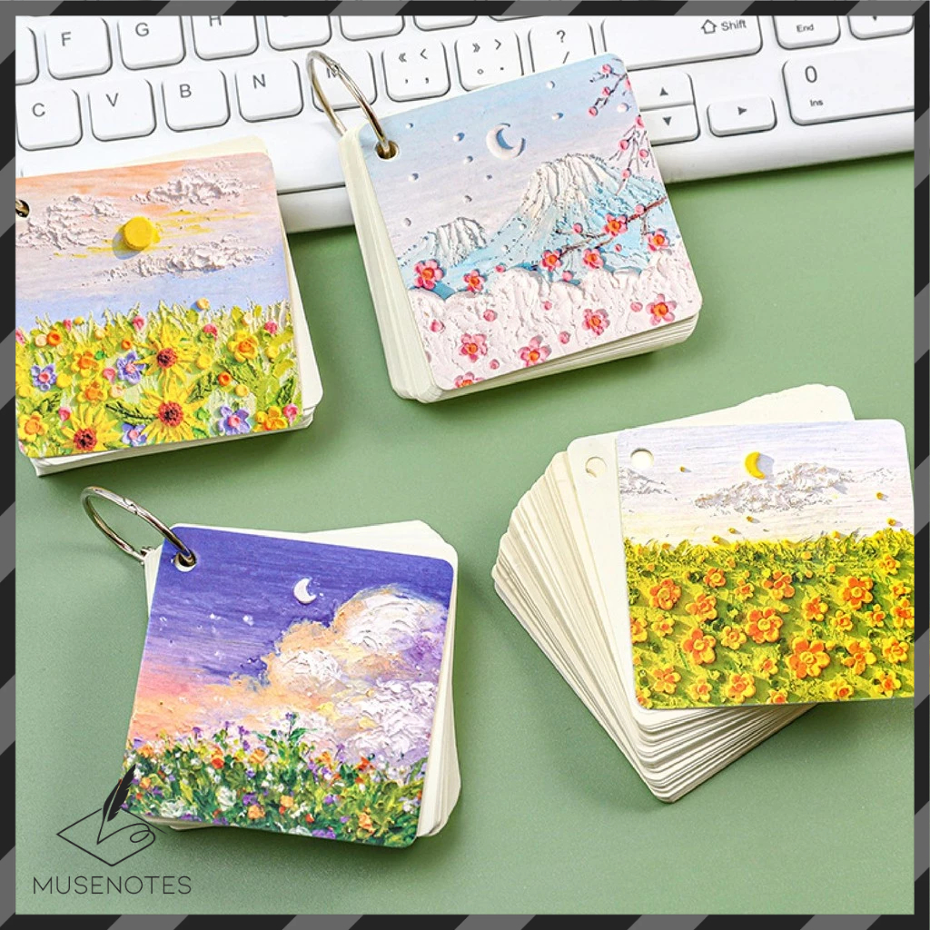 

Notebook Ring isi 80 lembar Sticky Note Ring Memo Ring Notebook Note Book Mini Loose Leaf S-LL002