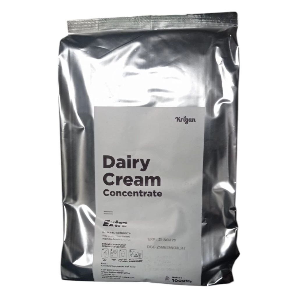 

KRIGAN dairy cream consentrat extra1kg x 12 /carton
