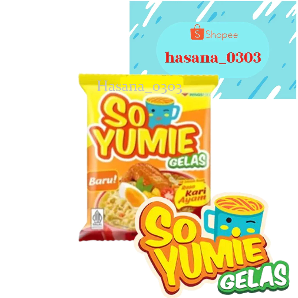 

So Yumie Mie Gelas Kari Ayam [ 1 Bungkus ]