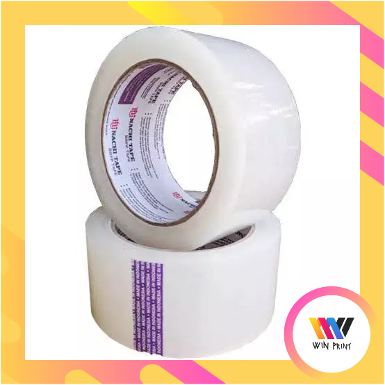 

NACHI TAPE LAKBAN OPP / SOLASI / PLASTIK OPP DAN LAKBAN 48mm