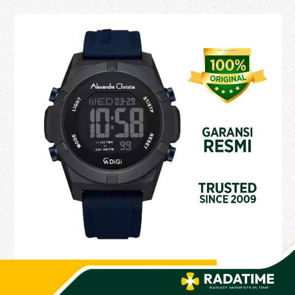 Jam Tangan Pria Alexandre Christie DiGi 100% Original 9371 MHRIPBADU
