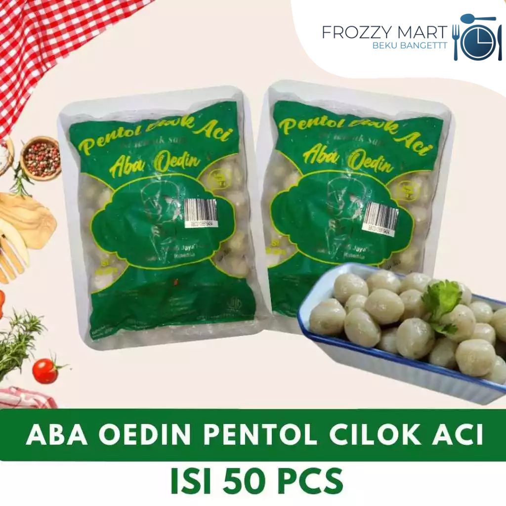 

Pentol Cilok Aci Aba Oedin Isi 50 Pcs – Frozen Food Camilan Kekinian Halal & Praktis