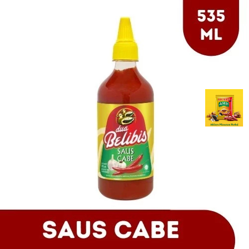 

Dua Belibis Saos Cabai 535ml | Saus Cabai | Saus Sambal