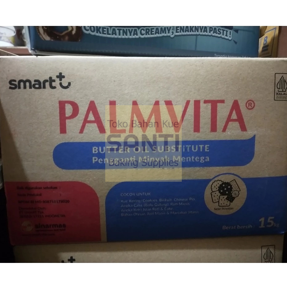 

Palmvita BOS | Butter Oil Substitute Minyak Martabak | 15 KG [ 1 Dus ]