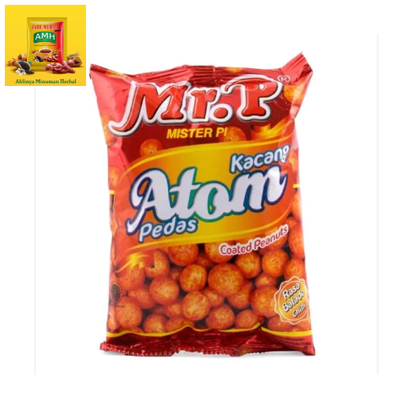 

MR. P ATOM COATED PEANUT CHILLI 33G EXT2PCS | MAKANAN RINGAN
