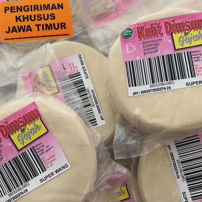 

SUPERWANG Kulit Dimsum Bulat | Kotak | Warna | Isi 40 - 50 | Kulit Siomay Frozen Siap Pakai