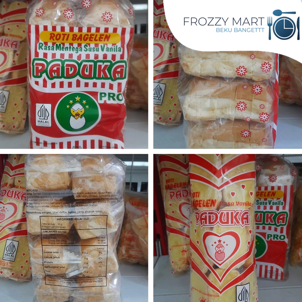 

Roti Bagelen Klasik & Bagelen Pro Butter Paduka | Roti Kering Renyah Manis Gurih | Cemilan Jadul