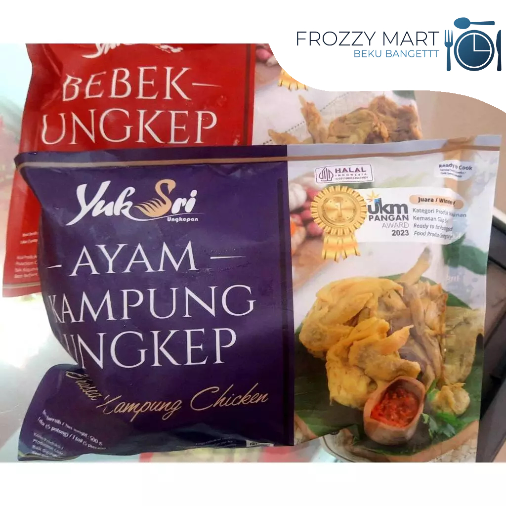 

YUK SRI Ayam Kampung Ungkep | Ayam Ungkep Isi 8 pcs | Bebek Ungkep 5 Potong | Siap Goreng Praktis