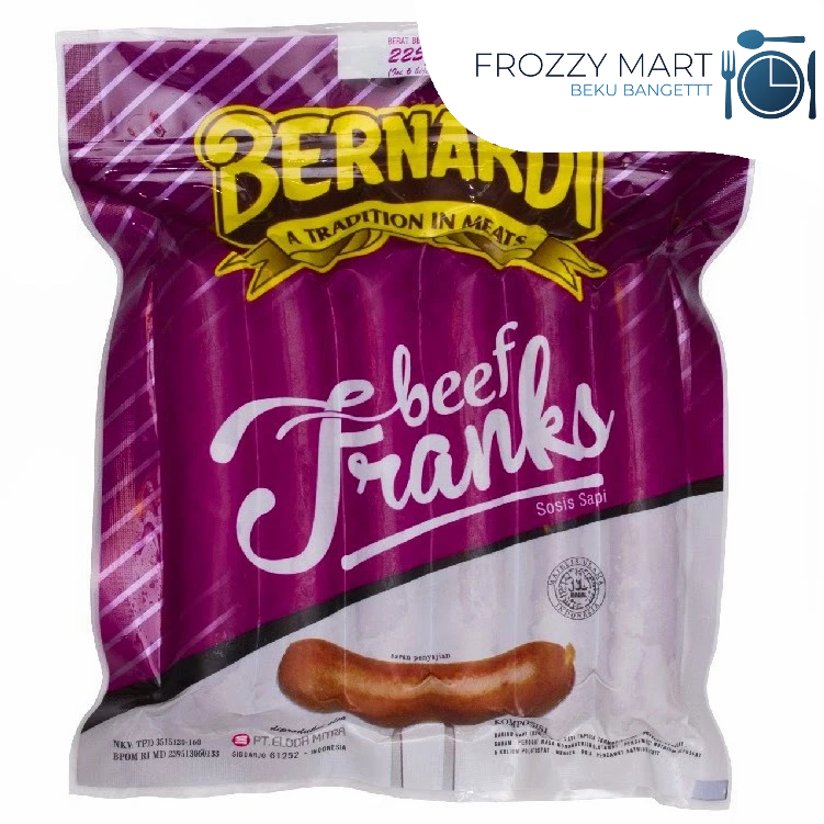 

Bernardi Beef Frank 450gr isi 6