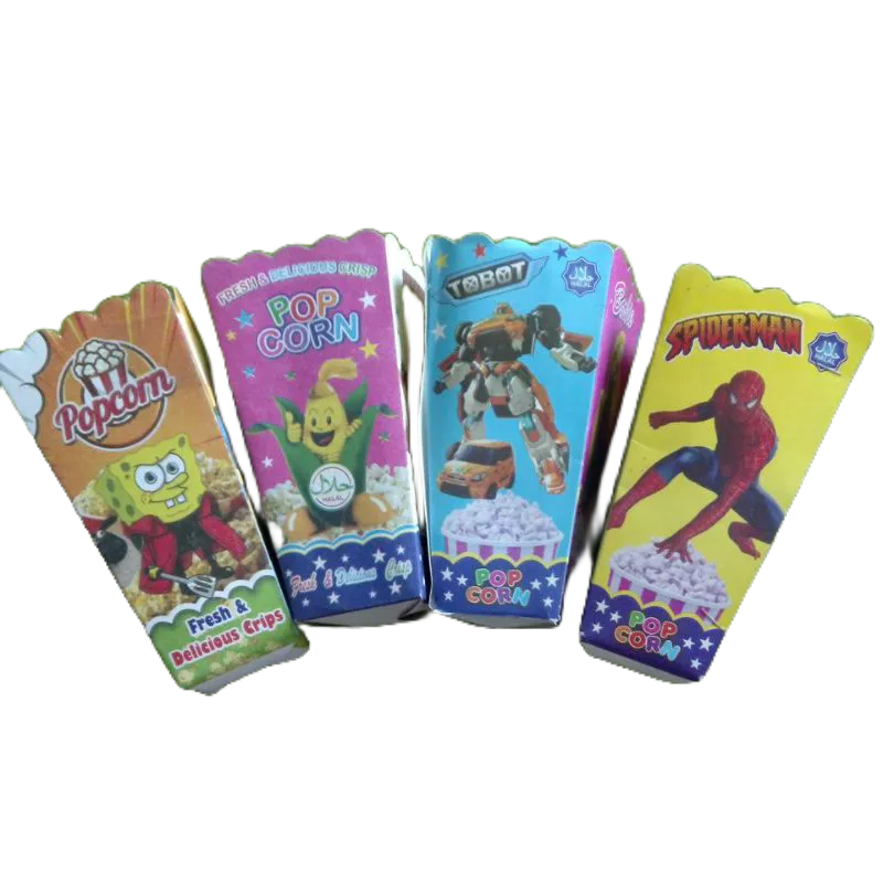 

Dus Popcorn Ukuran 12x6 cm Kraft / Kardus Popcron / Wadah Popcron isi 100 [cs