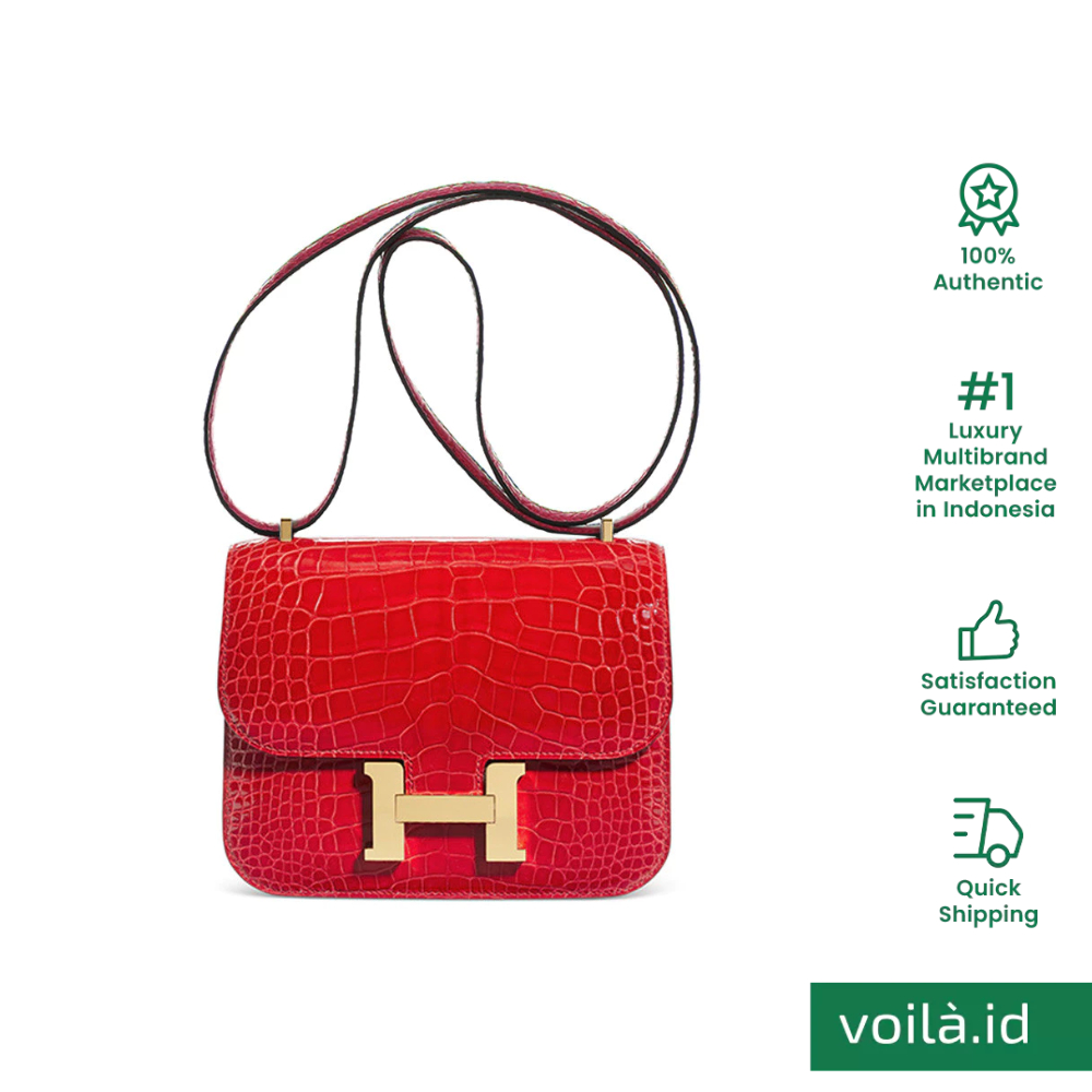 Constance 18 Sanguine Shiny Alligator Ghw U