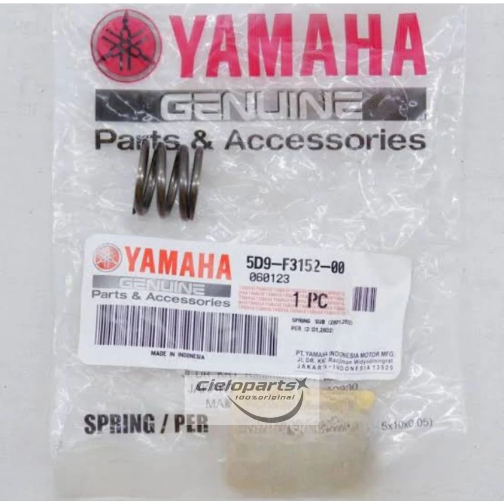 Spring Per Suling Shock Depan Mio Sporty Jipiter Z1 Mio J ORI YGP 5D9-F3152-00 (31D) 100%ORIGINAL YG