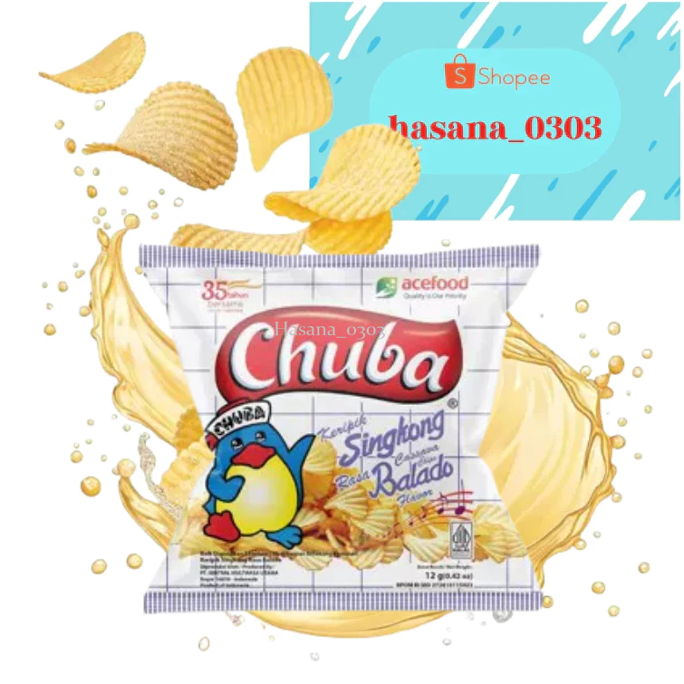 

Chuba Keripik Singkong Rasa Balado [ 12 Gram ]