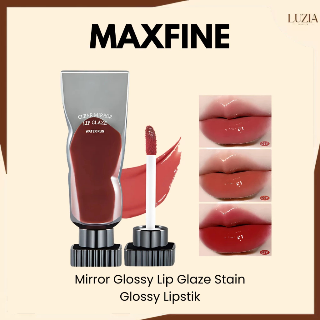 MAXFINE CAPPUVINI Mirror Glossy Lip Glaze Stain Glossy Lipstik XX108