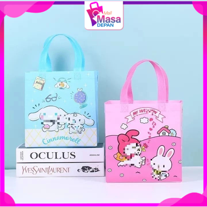 

MMD Goodie Bag Tas kado ulang Tahun karakter Animals Paper Bag kantong anak Motif Kartun Tas Hampers waterproof Souvenir Ulang tahun