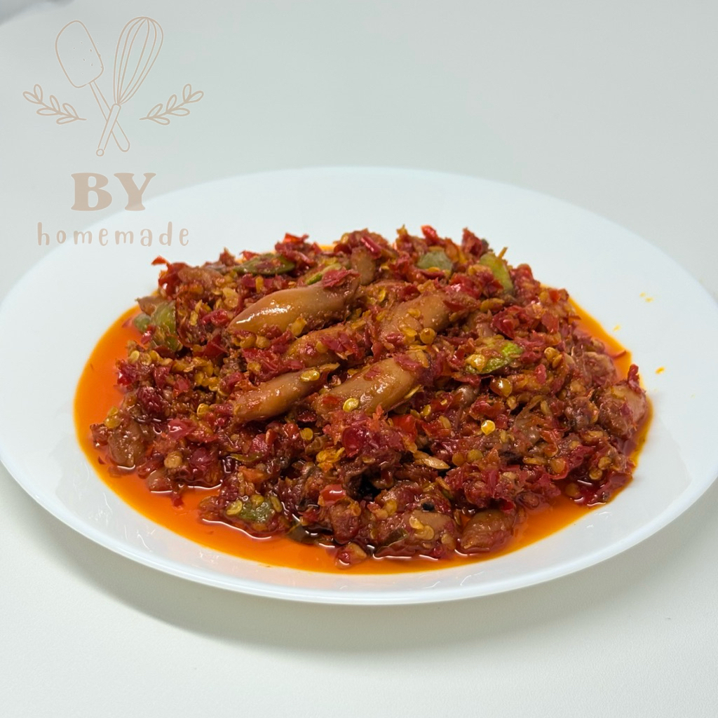 

BYhomemade Sambel Cumi Pete 200 Gram Fresh Tanpa Pengawet Sambal Pedas