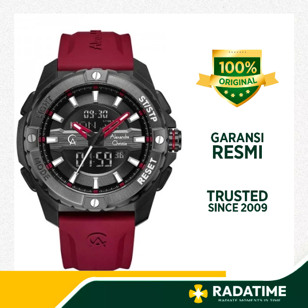 Jam Tangan Pria Alexandre Christie DiGi 100% Original 9404 MHREPBARE
