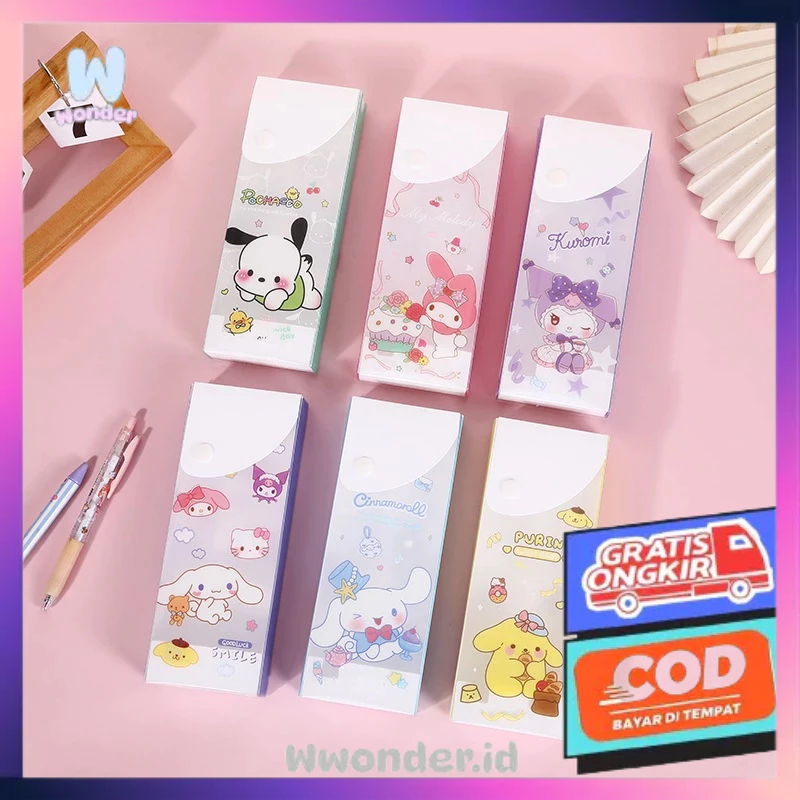 

WW Kotak Pensil Motif Sanrio Best Seller KP09