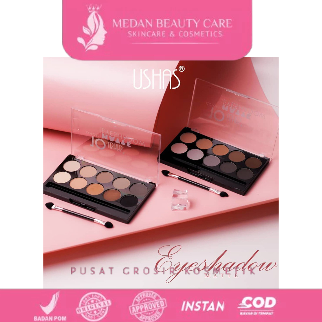 USHAS MATTE EYESHADOW BPOM