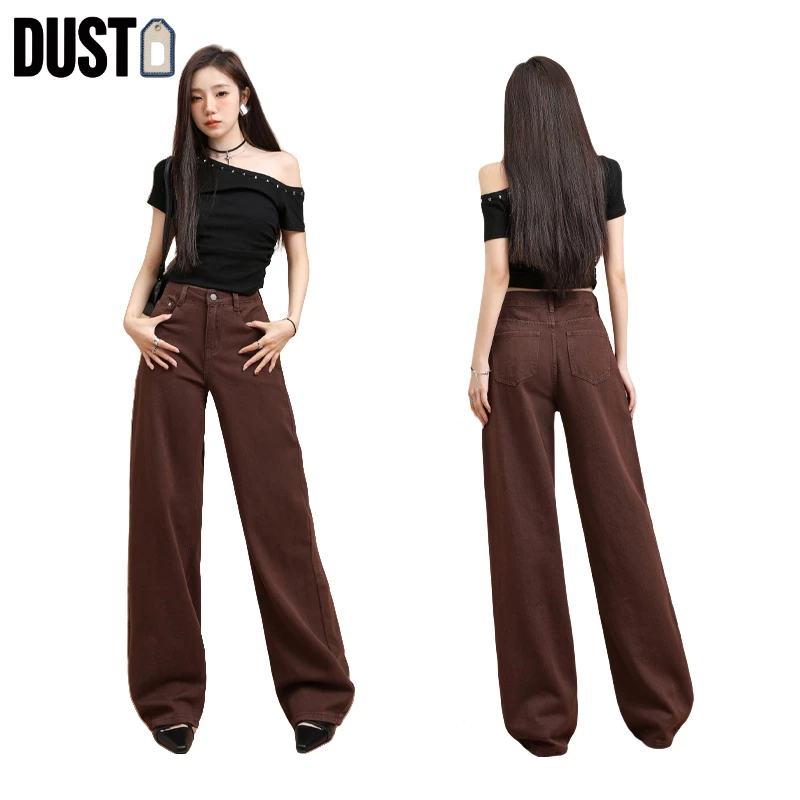[Harga Terjangkau] Dust Celana Wanita Jeans Premium Bawahan Highwaist Celana Kulot Jeans Wanita