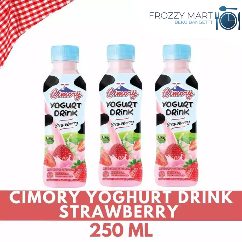 

CIMORY Yogurt Drink 250ml – Blueberry, Leci, Mango, Mixberry, Mixed Fruit, Strawberry | Sehat&Segar