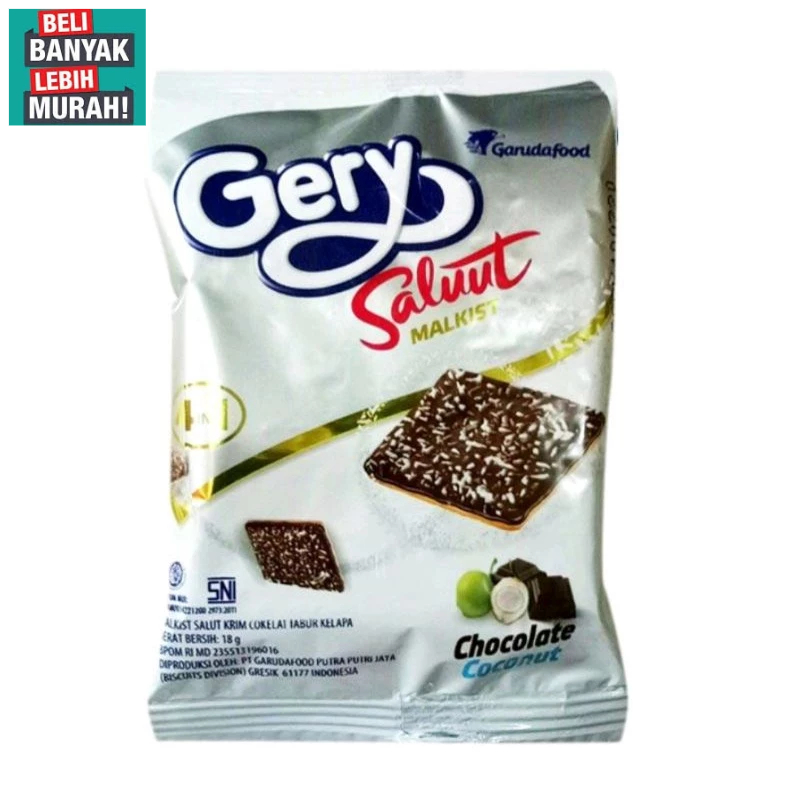 

GERY SALUUT COKLAT KELAPA SACHET ISI 10 PCS ( BELI BANYAK MAKIN MURAH )++
