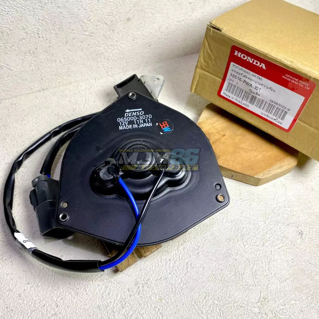 Motor Fan AC Motor Extra Fan 38616-PWA-J01 Honda Jazz GD3 Accord Maestro Accord Cielo Accord S84 VTi