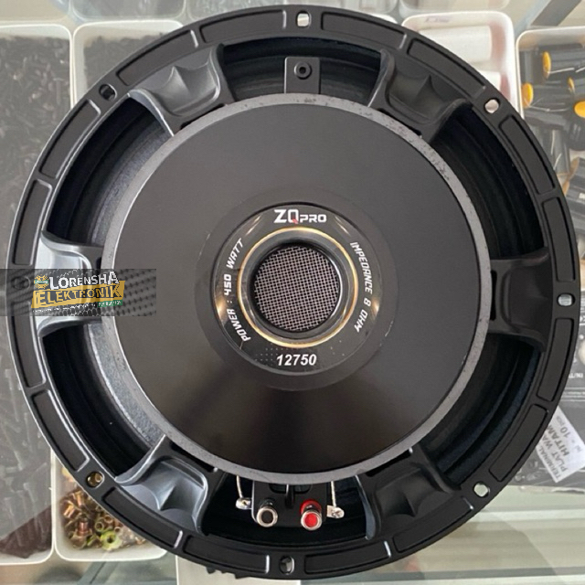 Speaker 12 Inch ZQPRO 12750 Aluminium Frame