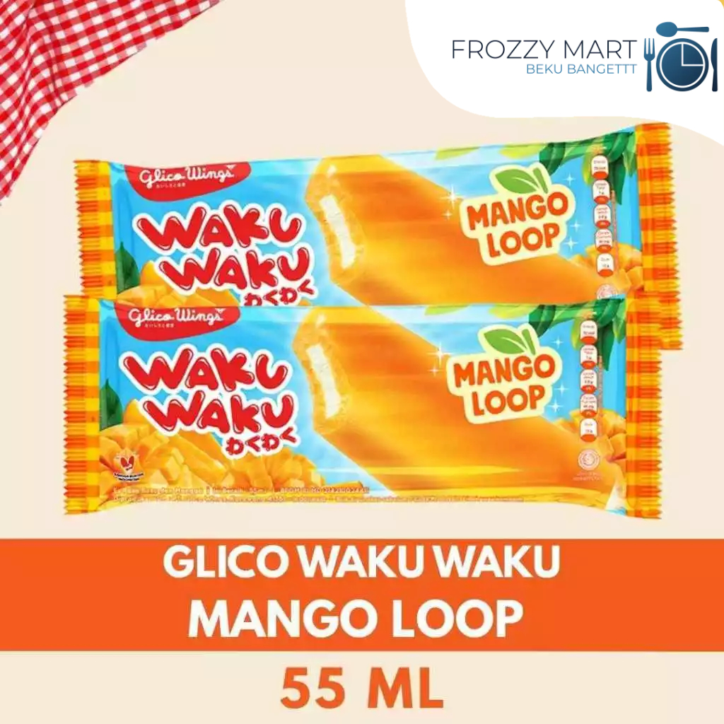 

Glico Waku Waku Ice Cream – Mango Loop, Mango Grape, Lychee Melon, Choco Dinosaurus, Choco Berry Lop