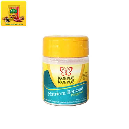 

KOEPOE-KOEPOE NATRIUM BENZOATE 33GR | BUMBU DAPUR BAHAN MAKANAN