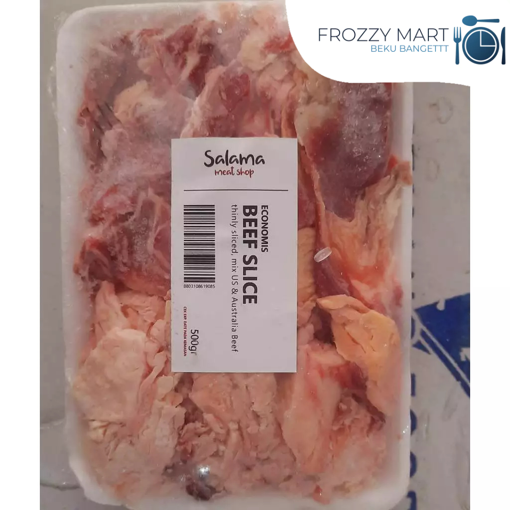 

SALAMA Beef Slices Ekonomis 500gr | Daging Sapi Iris Tipis Siap Masak