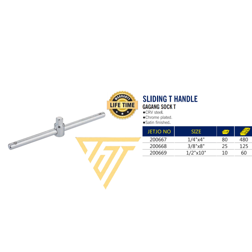 Lakoni Pro Kunci Palang T / Sliding T Handle