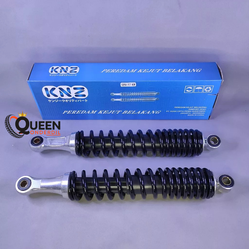 SHOCK BELAKANG  HONDA KARISMA - SUPRA FIT NEW - SUPRA X 125 BLACK 340mm SHOK PEREDAM KEJUT SHOCKBREA