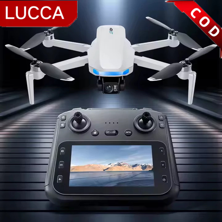 Drone S-X1 Kamera HD 1080P – Gimbal 3-Axis + EIS, Hasil Rekaman Super Stabil