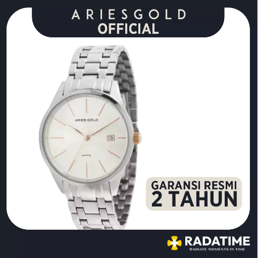 [FREE MUG] Jam Tangan Wanita Original Aries Gold Urban Prism Rainbow L-1011-S-RGS The Real Premium W