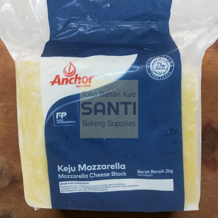 

Anchor & Arla | Keju Mozzarela Mozzarella Block | [INSTANT ONLY]