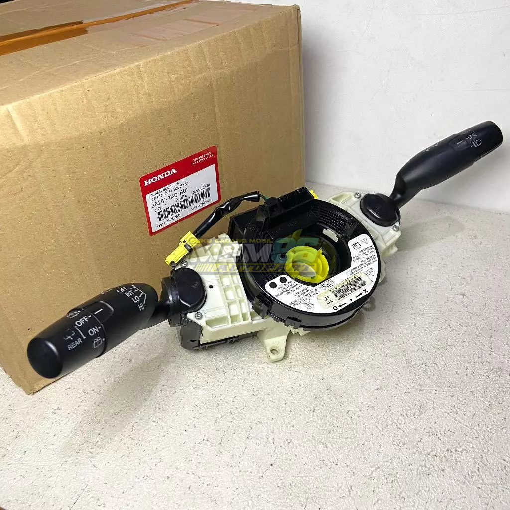 SAKLAR KOMBINASI SAKLAR LAMPU SET SAKLAR WIPER KABEL SPIRAL SWITCH ASSY 35251-TA0-B01  HONDA ACCORD 